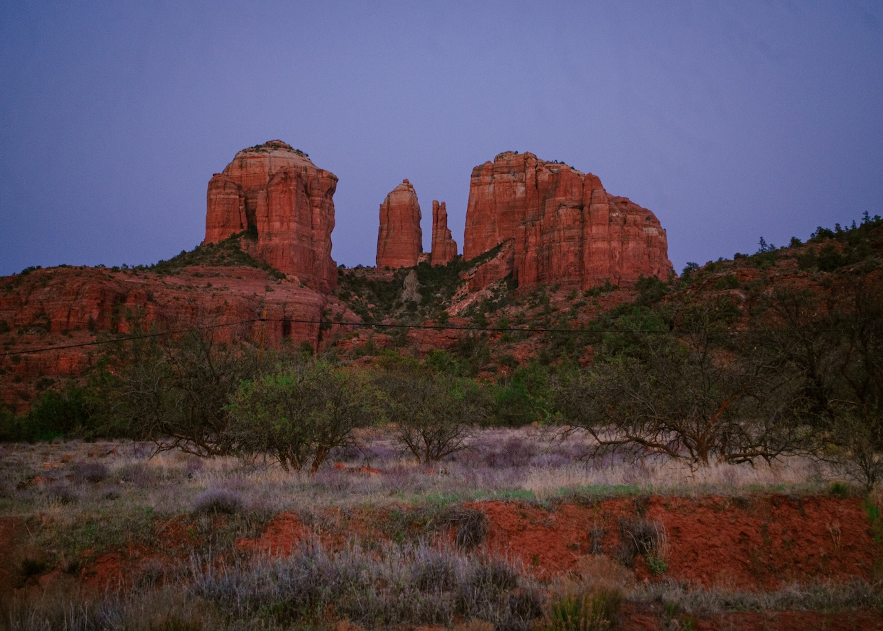 Blue hour in Sedona