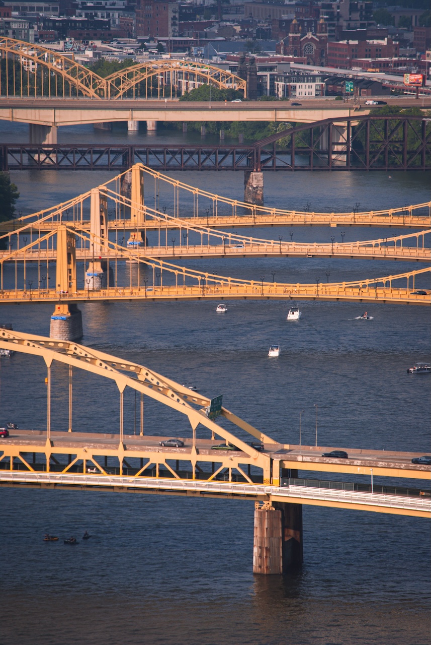 City of steel — and bridges